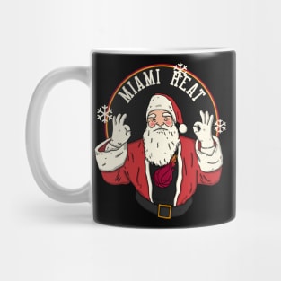 Santa Claus Loves Miami Heat Mug